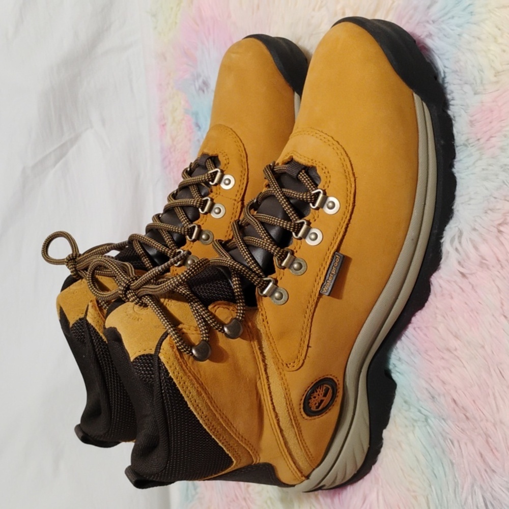 (X-103) SALE! Timberland White Ledge Mid Hiker Waterproof Performance Boots - Picture 4 of 12